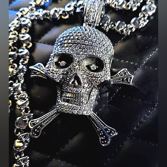 15 Carat Moissanite Solid Titanium Bracelet Titanium - Picture 1 of 14